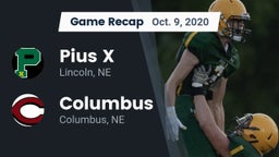 Recap: Pius X  vs. Columbus  2020