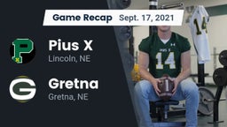 Recap: Pius X  vs. Gretna  2021