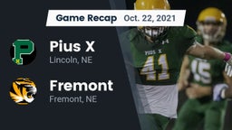 Recap: Pius X  vs. Fremont  2021