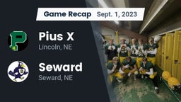 Recap: Pius X  vs. Seward  2023