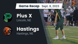 Recap: Pius X  vs. Hastings  2023