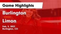 Burlington  vs Limon  Game Highlights - Feb. 5, 2022