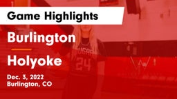 Burlington  vs Holyoke  Game Highlights - Dec. 3, 2022