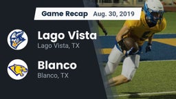 Recap: Lago Vista  vs. Blanco  2019