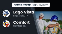Recap: Lago Vista  vs. Comfort  2019