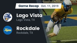 Recap: Lago Vista  vs. Rockdale  2019