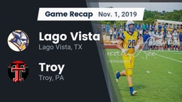 Recap: Lago Vista  vs. Troy  2019