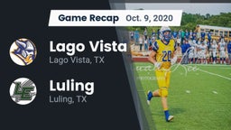 Recap: Lago Vista  vs. Luling  2020