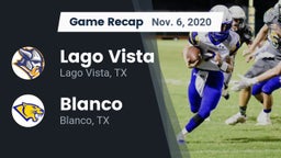 Recap: Lago Vista  vs. Blanco  2020