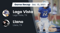 Recap: Lago Vista  vs. Llano  2021