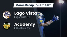 Recap: Lago Vista  vs. Academy  2022