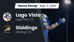 Recap: Lago Vista  vs. Giddings  2022