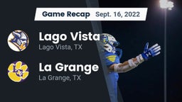 Recap: Lago Vista  vs. La Grange  2022