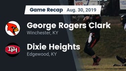 Recap: George Rogers Clark  vs. Dixie Heights  2019