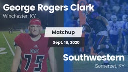 Matchup: George Rogers Clark vs. Southwestern  2020