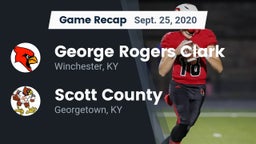 Recap: George Rogers Clark  vs. Scott County  2020