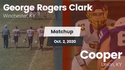 Matchup: George Rogers Clark vs. Cooper  2020