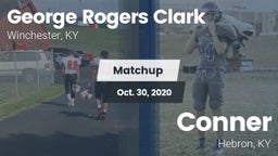 Matchup: George Rogers Clark vs. Conner  2020