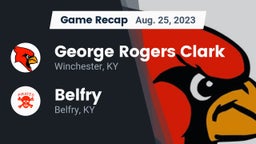 Recap: George Rogers Clark  vs. Belfry  2023