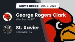Recap: George Rogers Clark  vs. St. Xavier  2023