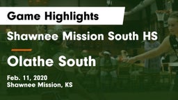 Shawnee Mission South HS vs Olathe South  Game Highlights - Feb. 11, 2020