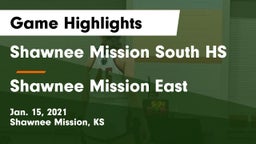 Shawnee Mission South HS vs Shawnee Mission East  Game Highlights - Jan. 15, 2021