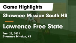 Shawnee Mission South HS vs Lawrence Free State  Game Highlights - Jan. 23, 2021