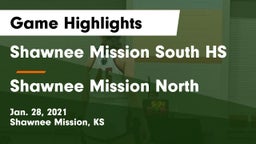 Shawnee Mission South HS vs Shawnee Mission North  Game Highlights - Jan. 28, 2021