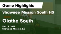 Shawnee Mission South HS vs Olathe South  Game Highlights - Feb. 9, 2021