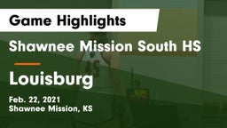 Shawnee Mission South HS vs Louisburg  Game Highlights - Feb. 22, 2021