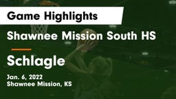Shawnee Mission South HS vs Schlagle  Game Highlights - Jan. 6, 2022
