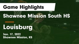 Shawnee Mission South HS vs Louisburg  Game Highlights - Jan. 17, 2022