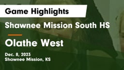 Shawnee Mission South HS vs Olathe West   Game Highlights - Dec. 8, 2023
