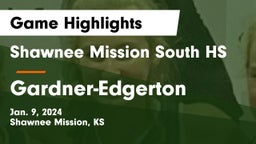 Shawnee Mission South HS vs Gardner-Edgerton  Game Highlights - Jan. 9, 2024