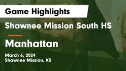 Shawnee Mission South HS vs Manhattan Game Highlights - March 6, 2024