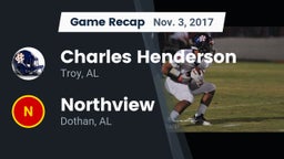 Recap: Charles Henderson  vs. Northview  2017