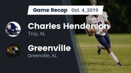Recap: Charles Henderson  vs. Greenville  2019