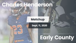 Matchup: Charles Henderson vs. Early County 2020