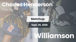 Matchup: Charles Henderson vs. Williamson 2020