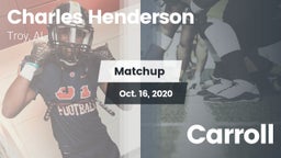Matchup: Charles Henderson vs. Carroll 2020