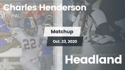 Matchup: Charles Henderson vs. Headland 2020