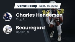 Recap: Charles Henderson  vs. Beauregard  2022