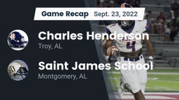 Recap: Charles Henderson  vs. Saint James School 2022