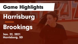 Harrisburg  vs Brookings  Game Highlights - Jan. 22, 2021