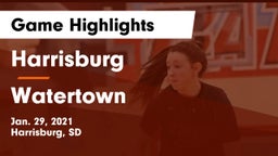 Harrisburg  vs Watertown  Game Highlights - Jan. 29, 2021