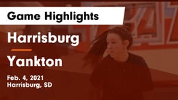 Harrisburg  vs Yankton  Game Highlights - Feb. 4, 2021