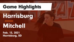 Harrisburg  vs Mitchell  Game Highlights - Feb. 13, 2021
