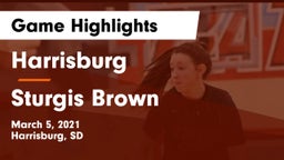 Harrisburg  vs Sturgis Brown  Game Highlights - March 5, 2021