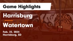 Harrisburg  vs Watertown  Game Highlights - Feb. 22, 2024