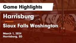 Harrisburg  vs Sioux Falls Washington  Game Highlights - March 1, 2024